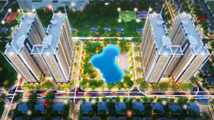 Dự án Yên Bình Complex Thái Nguyên tại phường Vạn Xuân - Không gian sống xanh hiện đại giữa lòng thành phố công nghiệp.